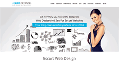 Desktop Screenshot of j-webdesigns.com